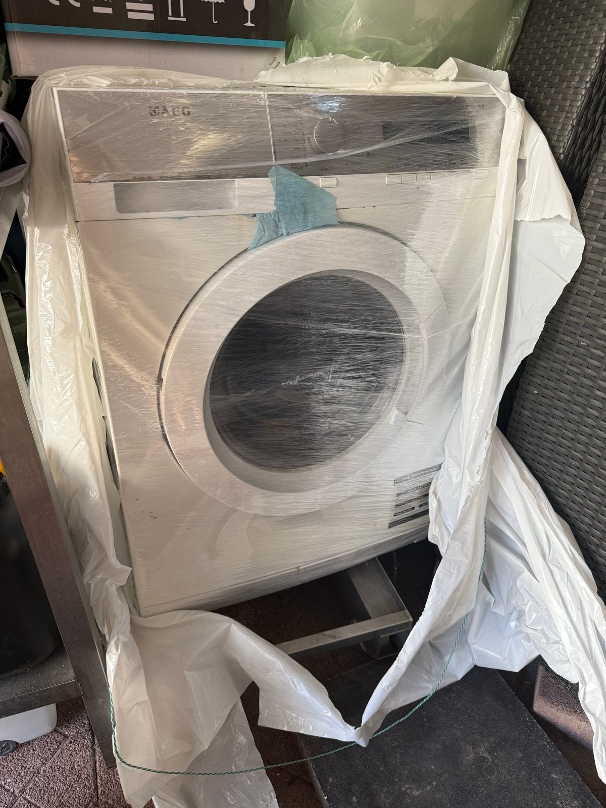 AEG Protex Lavamat Wasmachine - Zo goed als nieuw, Ophalen, 1200 tot 1600 toeren, 8 tot 10 kg, Zo goed als nieuw