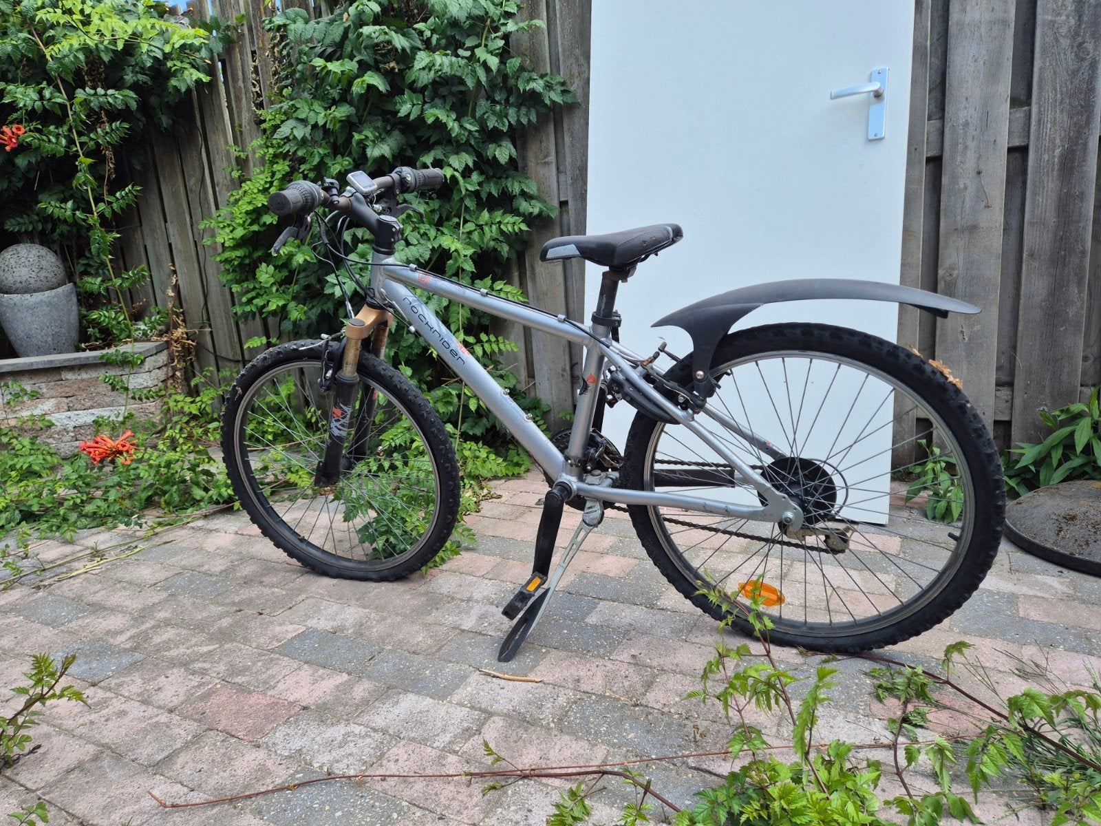 Gebruikte fiets, banden moeten worden opgepompt, Ophalen, Gebruikt, Heren