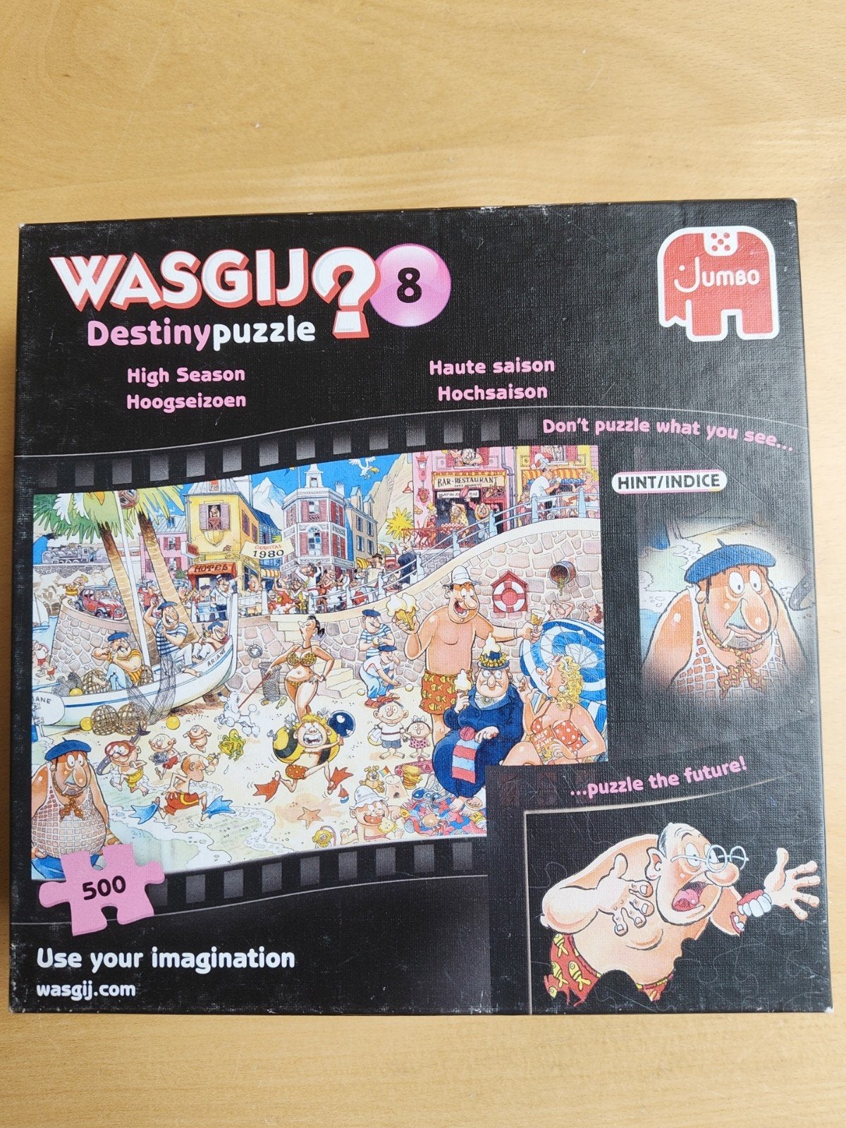 Wasgij Destiny 8: Hoogseizoen 500 stukjes puzzel, Ophalen, Minder dan 500 stukjes, Gebruikt, Legpuzzel