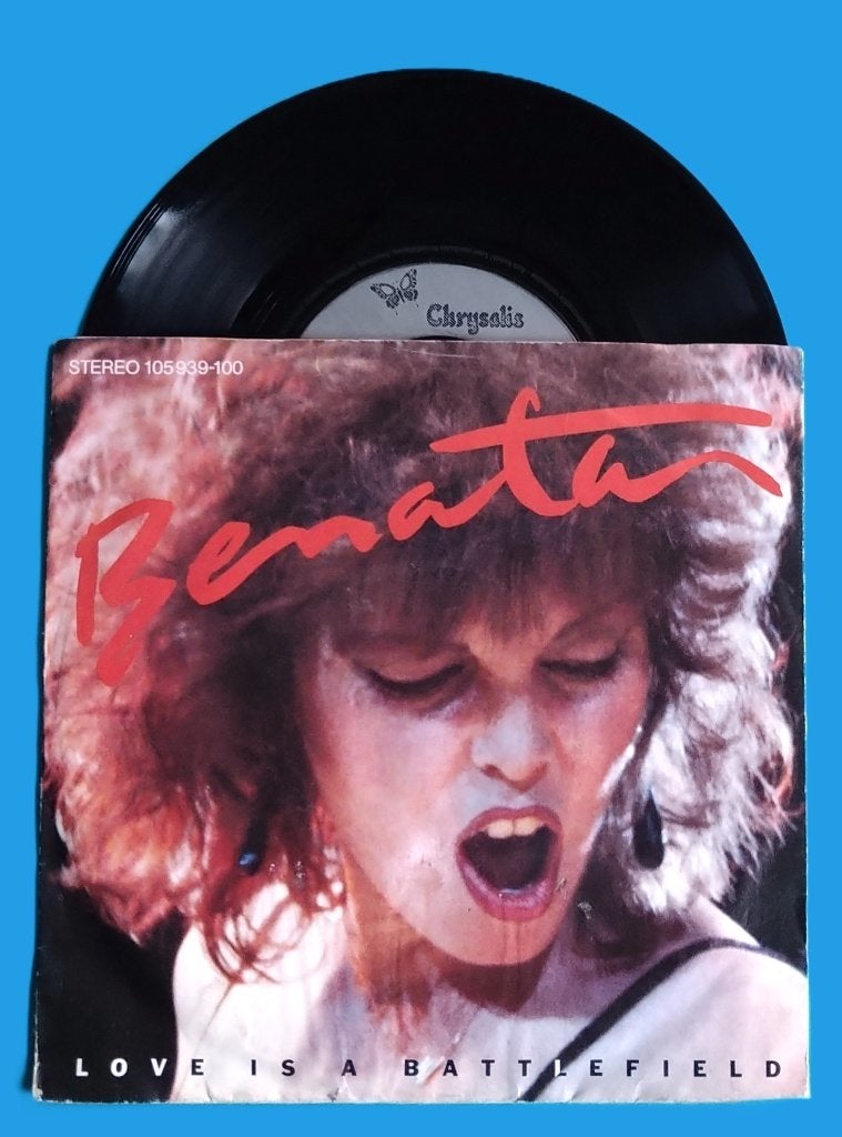 Pat Benatar - Love is a battlefield / Live: Hell is for chil, Verzenden, Zo goed als nieuw, 7 inch, Pop