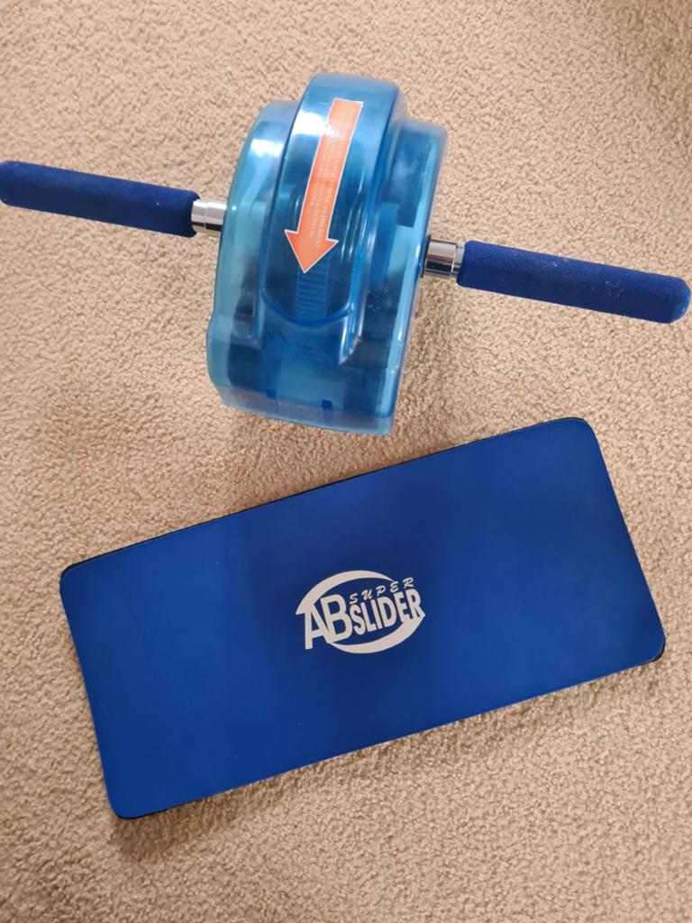 Buikspiertrainer - Super AB Slider, Sport en Fitness, Kunststof, Gebruikt, Overige typen, Ophalen of Verzenden