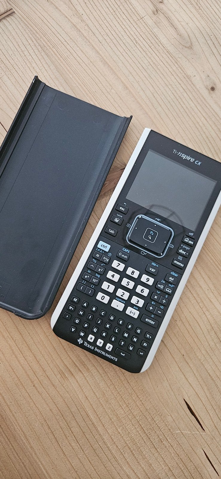 TI-NSPIRE grafisch CX rekenmachine, Ophalen of Verzenden, Grafische rekenmachine, Zo goed als nieuw