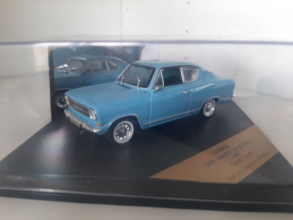 Opel kadett B blauw vitesse 1:43, Ophalen of Verzenden, Nieuw, Auto, Overige merken