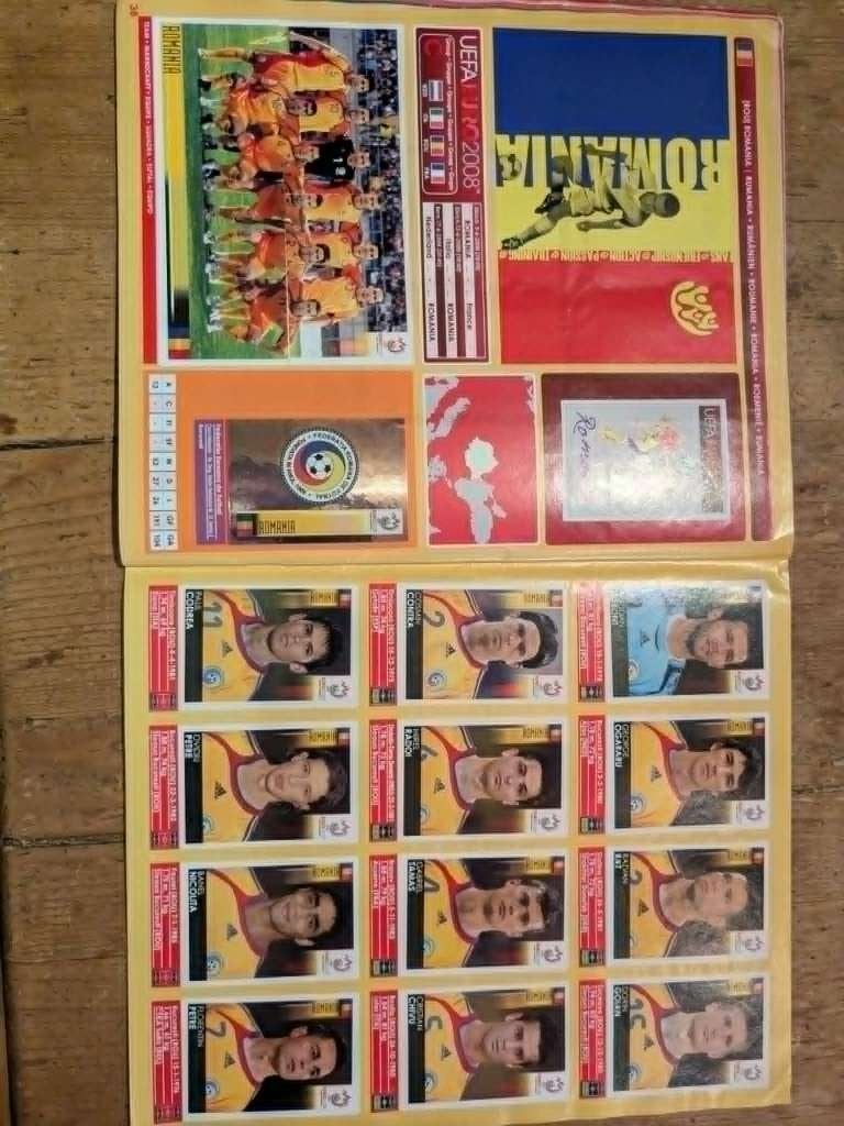 Panini album - EURO 2008, Ophalen of Verzenden, Gebruikt, Buitenlandse clubs, Poster, Plaatje of Sticker