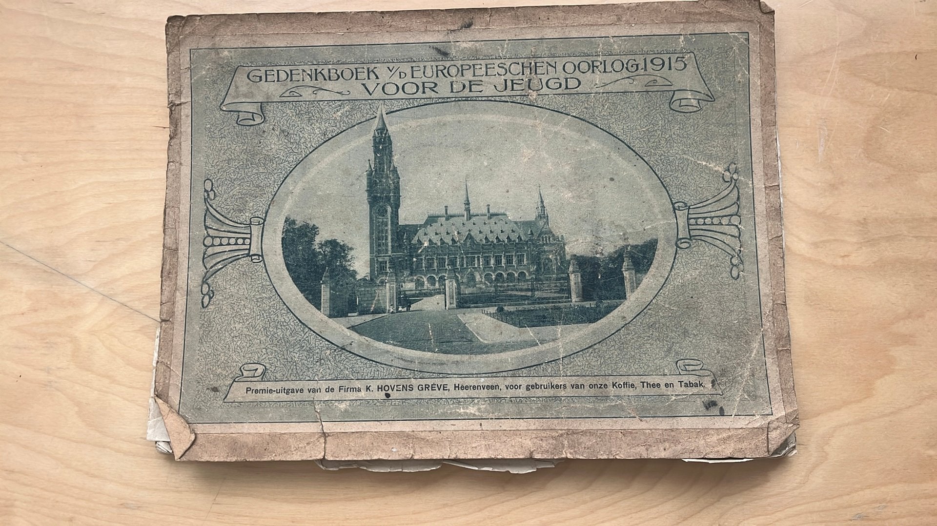 Gedenkboek van den europeeschen oorlog in 1915., Boeken, Gelezen, Ophalen of Verzenden, Voor 1940, Overige onderwerpen