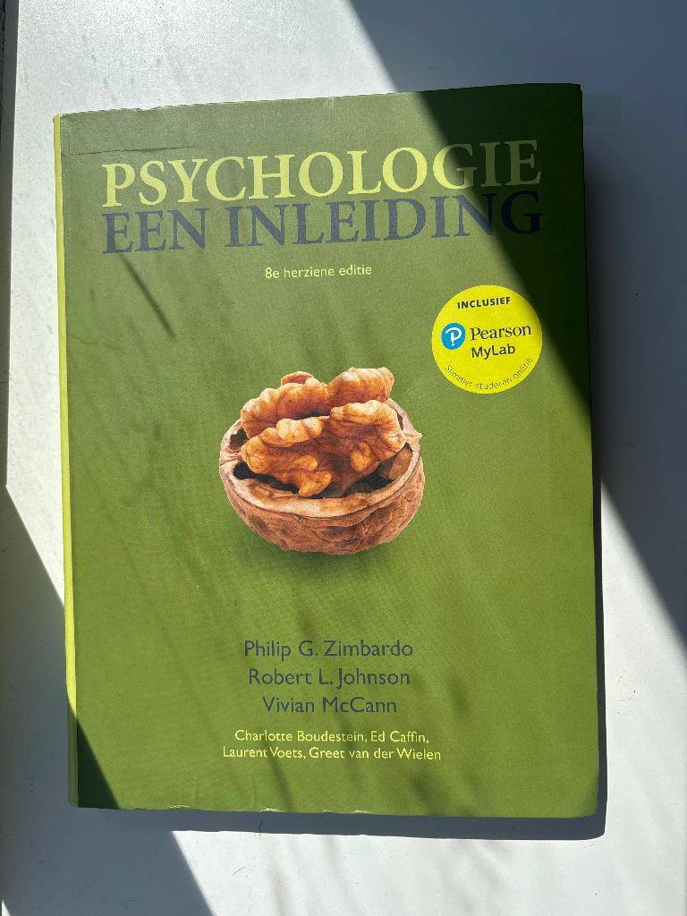 Psychologie een Inleiding 8e herziende editie, Boeken, Ophalen, Zo goed als nieuw, Ontwikkelingspsychologie