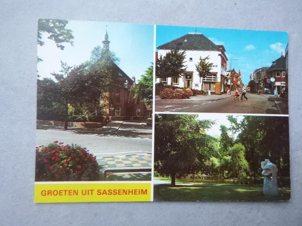 Sassenheim, hotel/kerk, Verzenden, 1980 tot heden, Ongelopen, Noord-Brabant