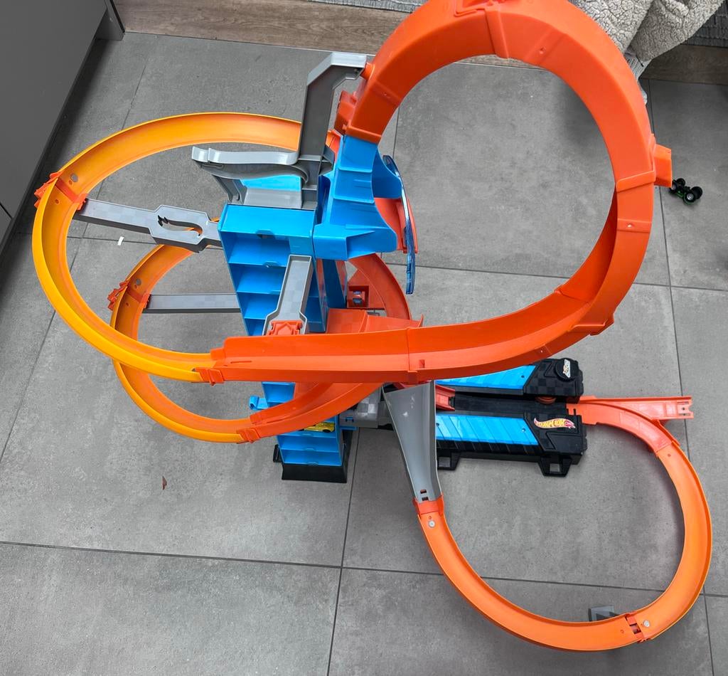 Hot Wheels Racebaan met Looping, Kinderen en Baby's, Ophalen, Hot Wheels, Met looping, Elektrisch