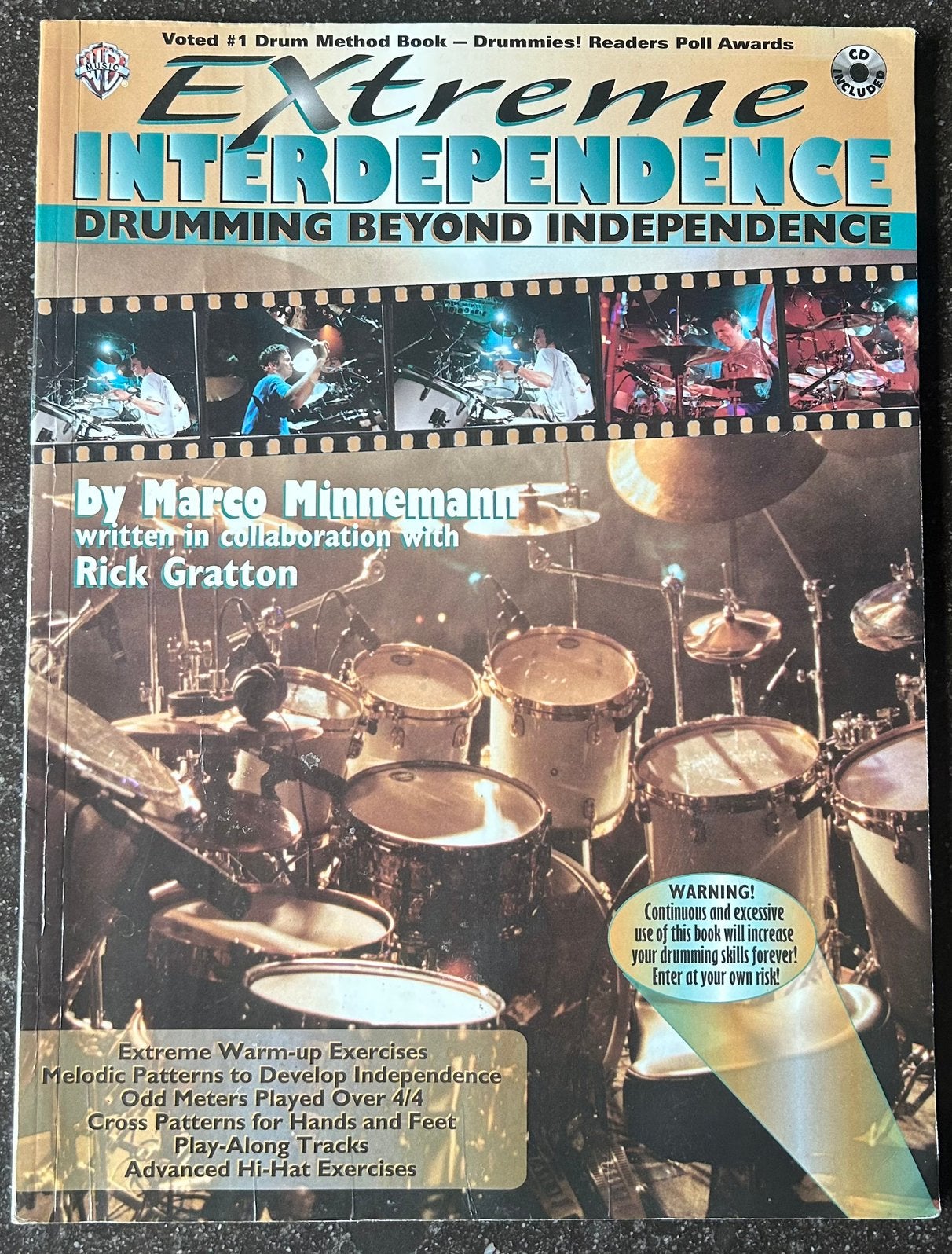 Extreme Interdependence: Drumming Beyond Independence, Instrument, Ophalen of Verzenden, Zo goed als nieuw, Marco Minnemann