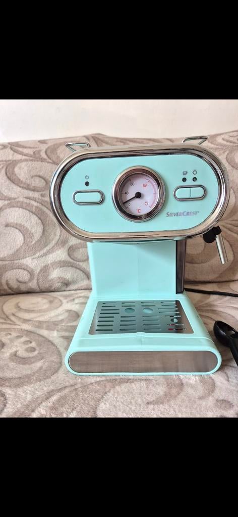 Koffiezetapparaat mintgroen, Witgoed en Apparatuur, Ophalen, Zo goed als nieuw, Koffiemachine