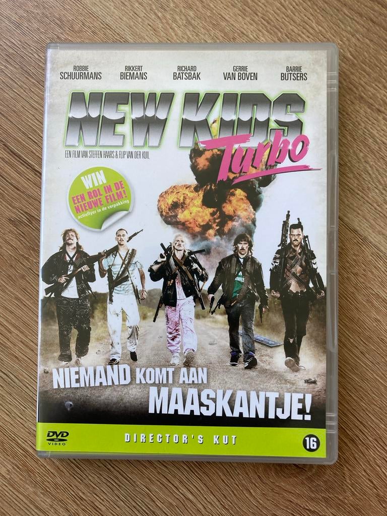 New Kids Turbo DVD - Niemand komt aan Maaskantje!, Vanaf 16 jaar, Ophalen of Verzenden, Gebruikt