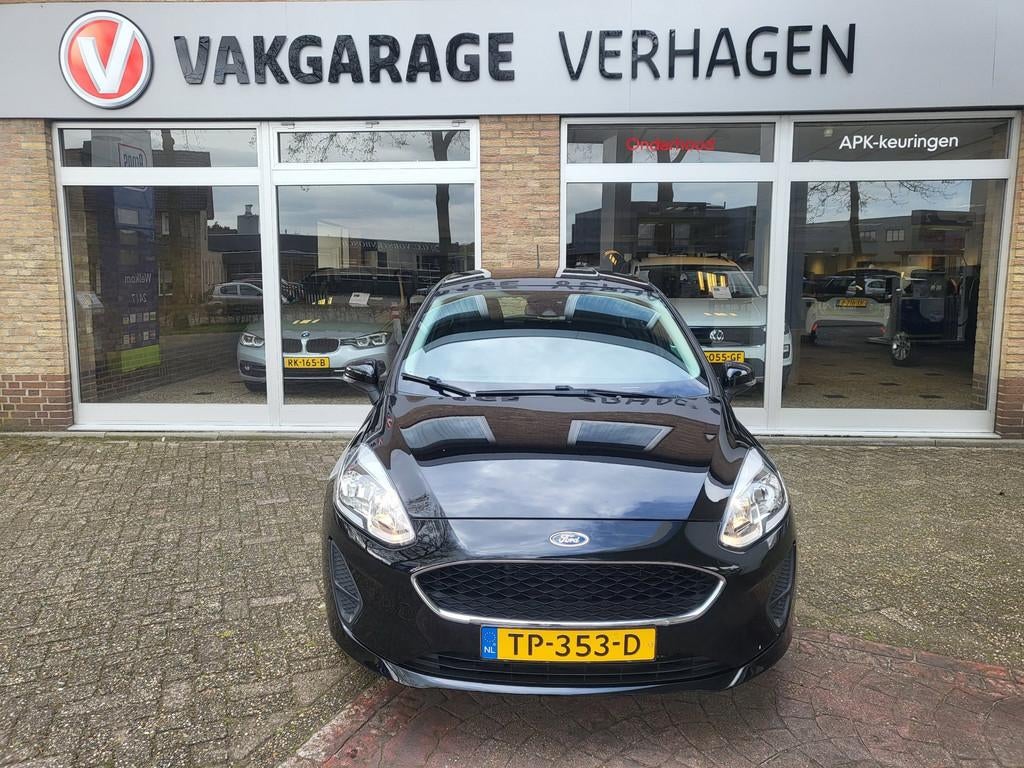 Ford Fiesta 1.1 Trend, Auto's, Ford, Voorwielaandrijving, Lichtsensor, Stof, Zwart
