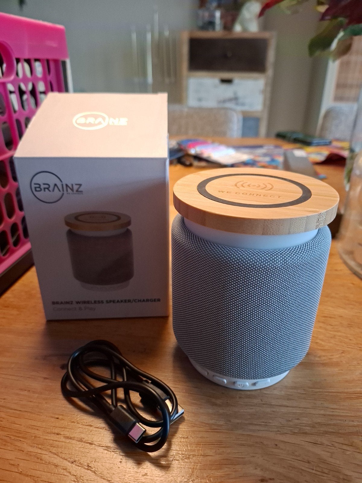 Nieuw in doos!!! draadloze speaker Brainz, Audio, Tv en Foto, Overige merken, Nieuw, Ophalen of Verzenden, Draagbare speaker