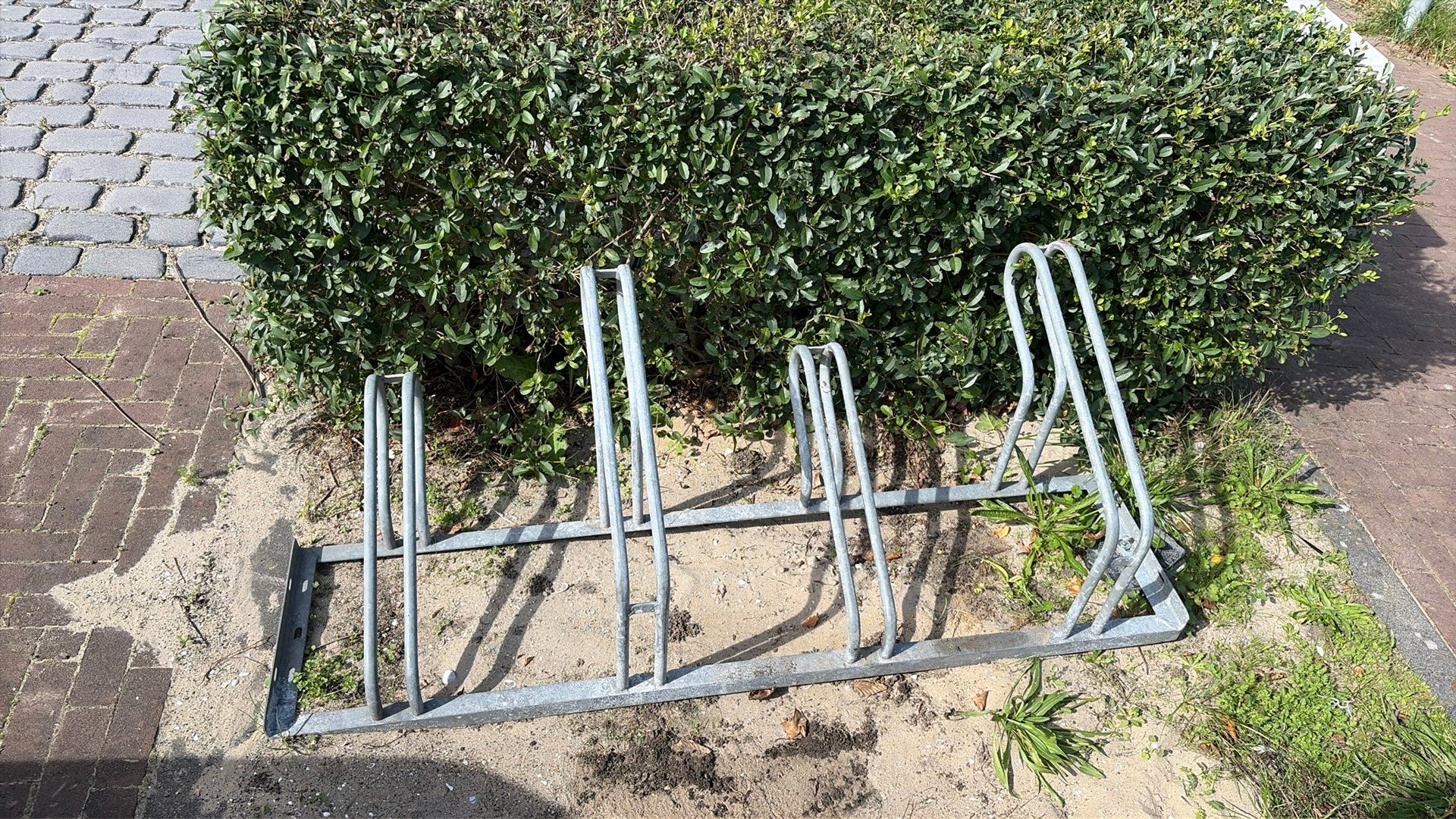 Fietsenrek, Fietsen en Brommers, Ophalen, Gebruikt