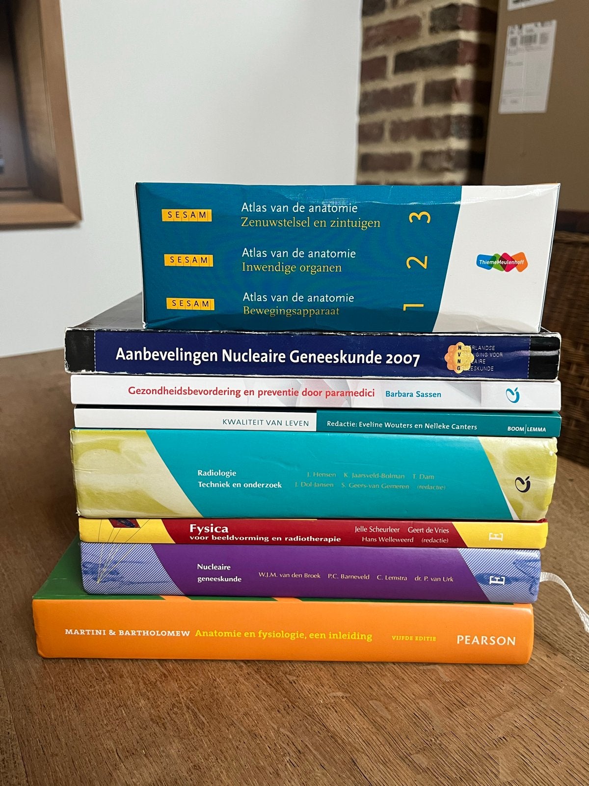 Medische studie boeken MBRT Anatomie, Radiologie, Boeken, Ophalen of Verzenden, Beta, Zo goed als nieuw, HBO