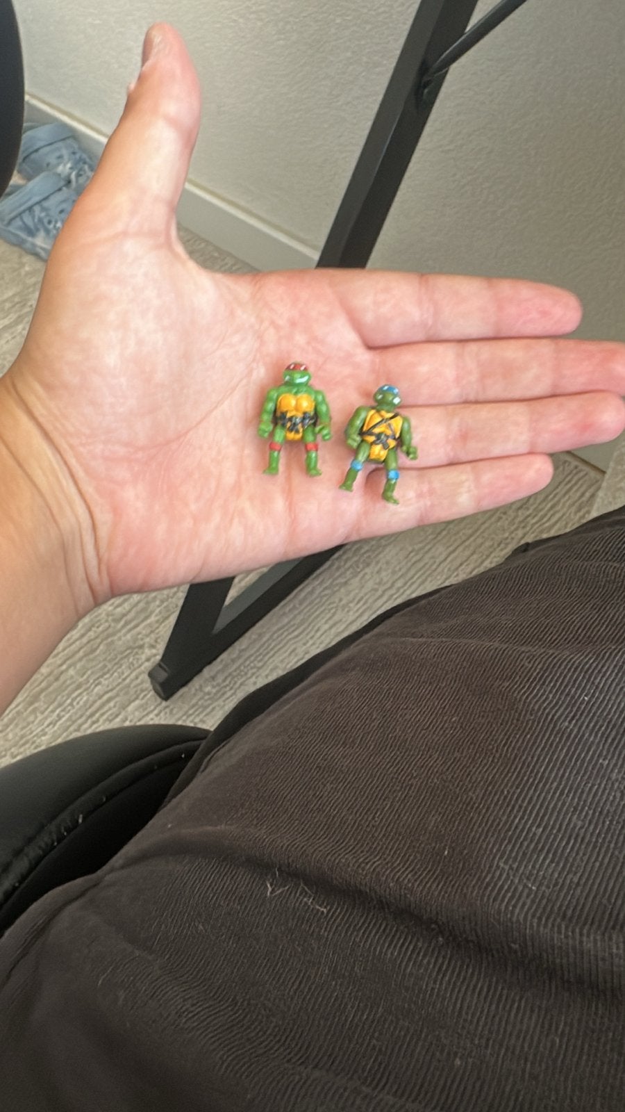 Vintage Teenage Mutant Ninja Turtles en andere figuren, Kinderen en Baby's, Speelgoed | Actiefiguren, Ophalen, Gebruikt