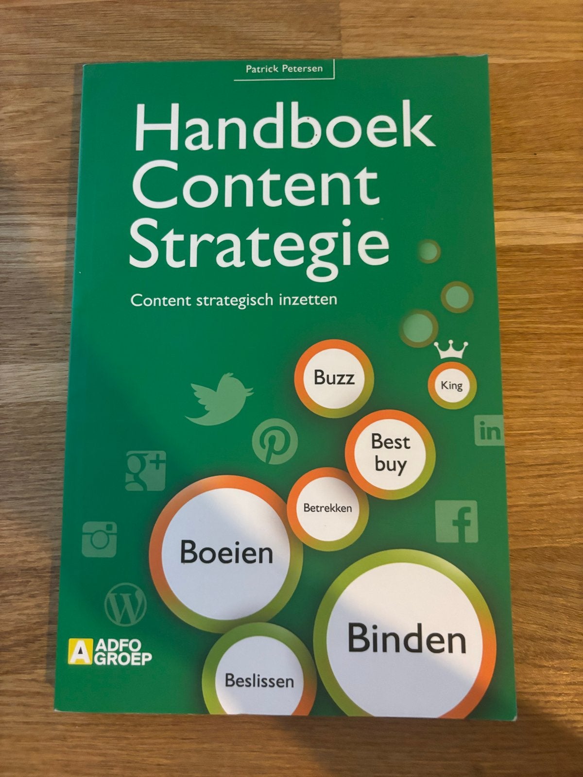 Handboek Content Strategie - Opbrengst naar goed doel, Ophalen of Verzenden, Gamma, Zo goed als nieuw, HBO