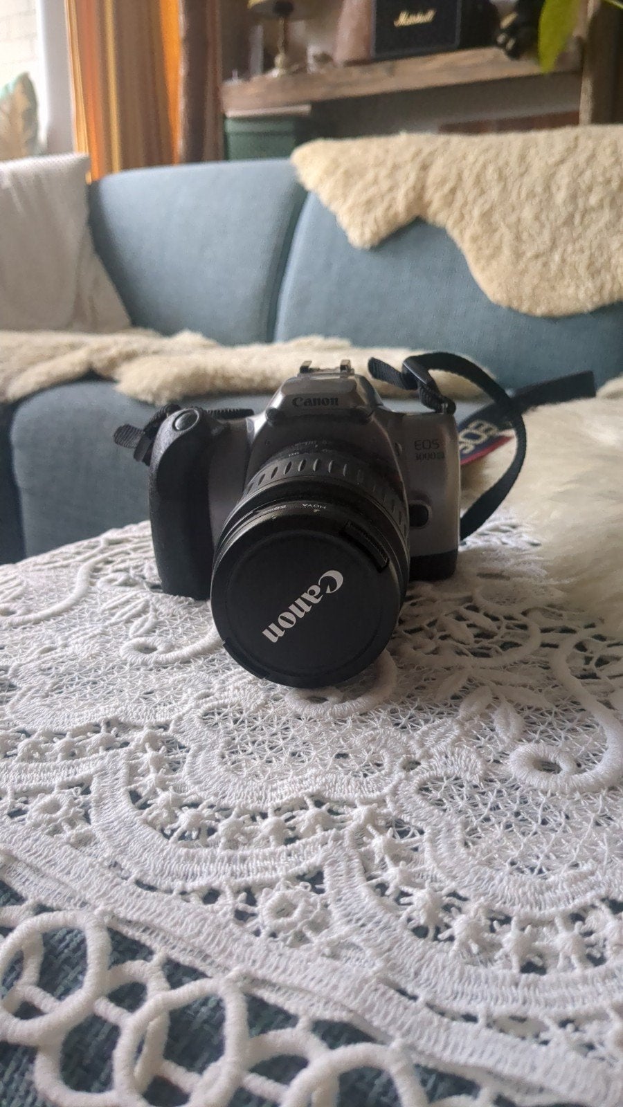 canon EOS 3000, Ophalen of Verzenden, Gebruikt, Canon, Geen optische zoom