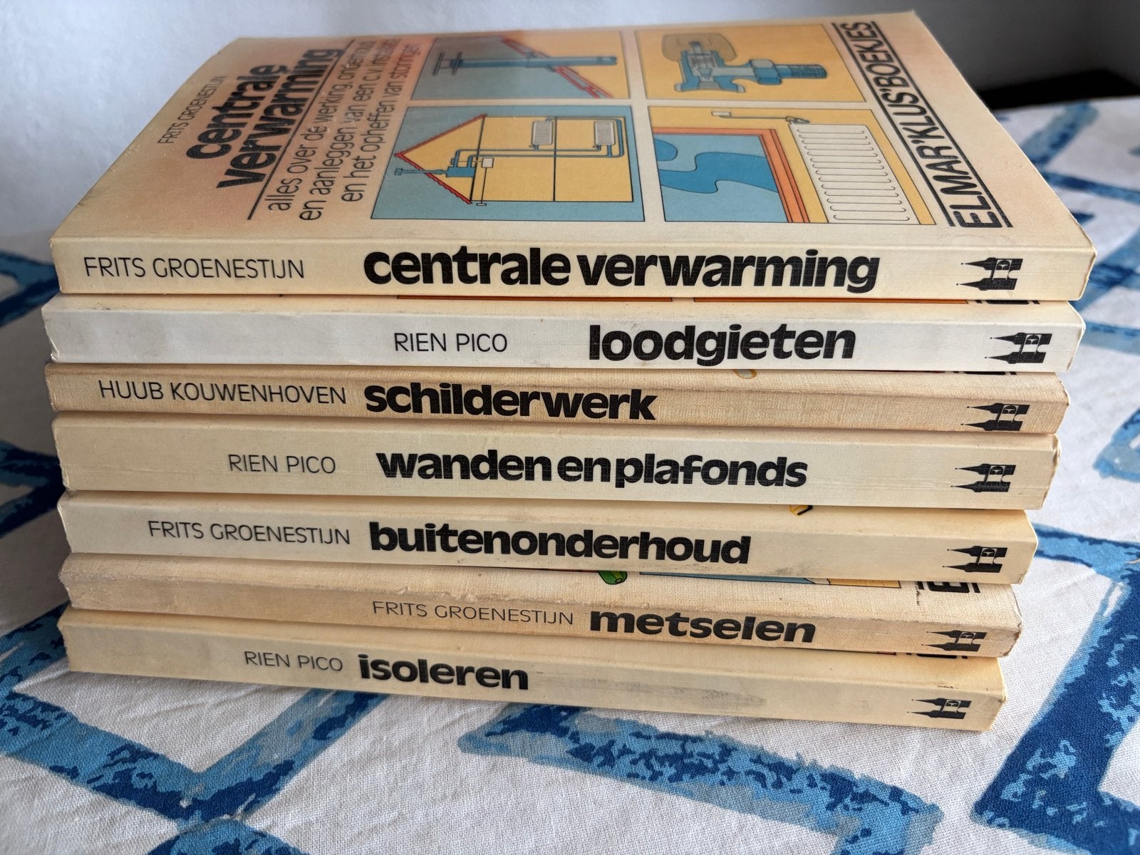 Elmar Klusboekjes - Complete set van 7 boeken, Ophalen of Verzenden, Gelezen, Installatietechniek