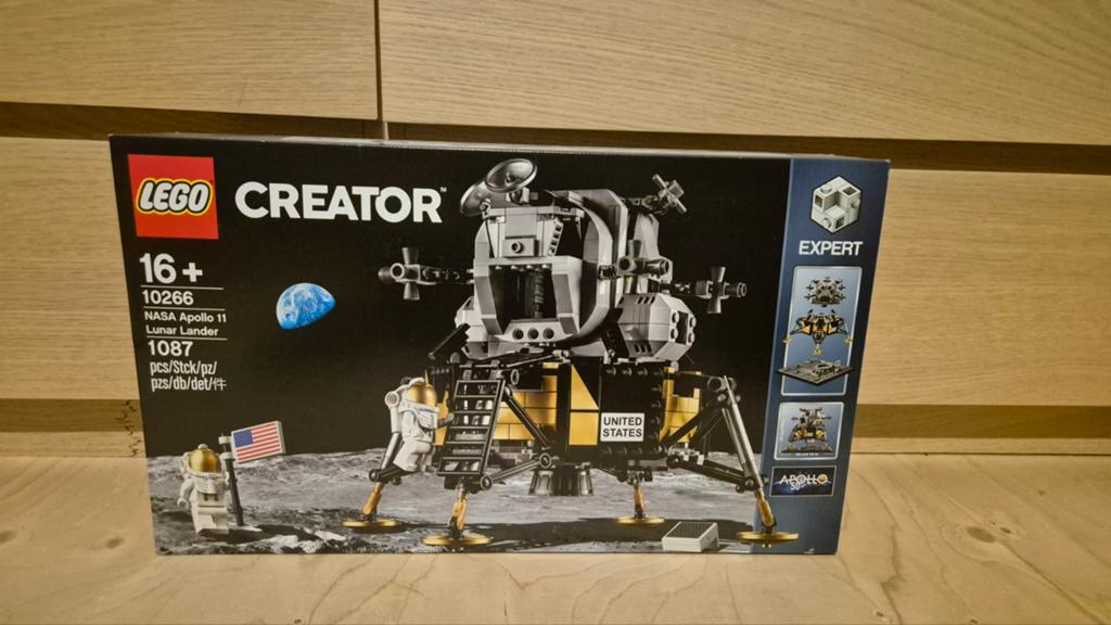 LEGO Creator Expert NASA Apollo 11 Maanlander 10266, Lego, Nieuw, Ophalen of Verzenden, Ongeopend/sealed