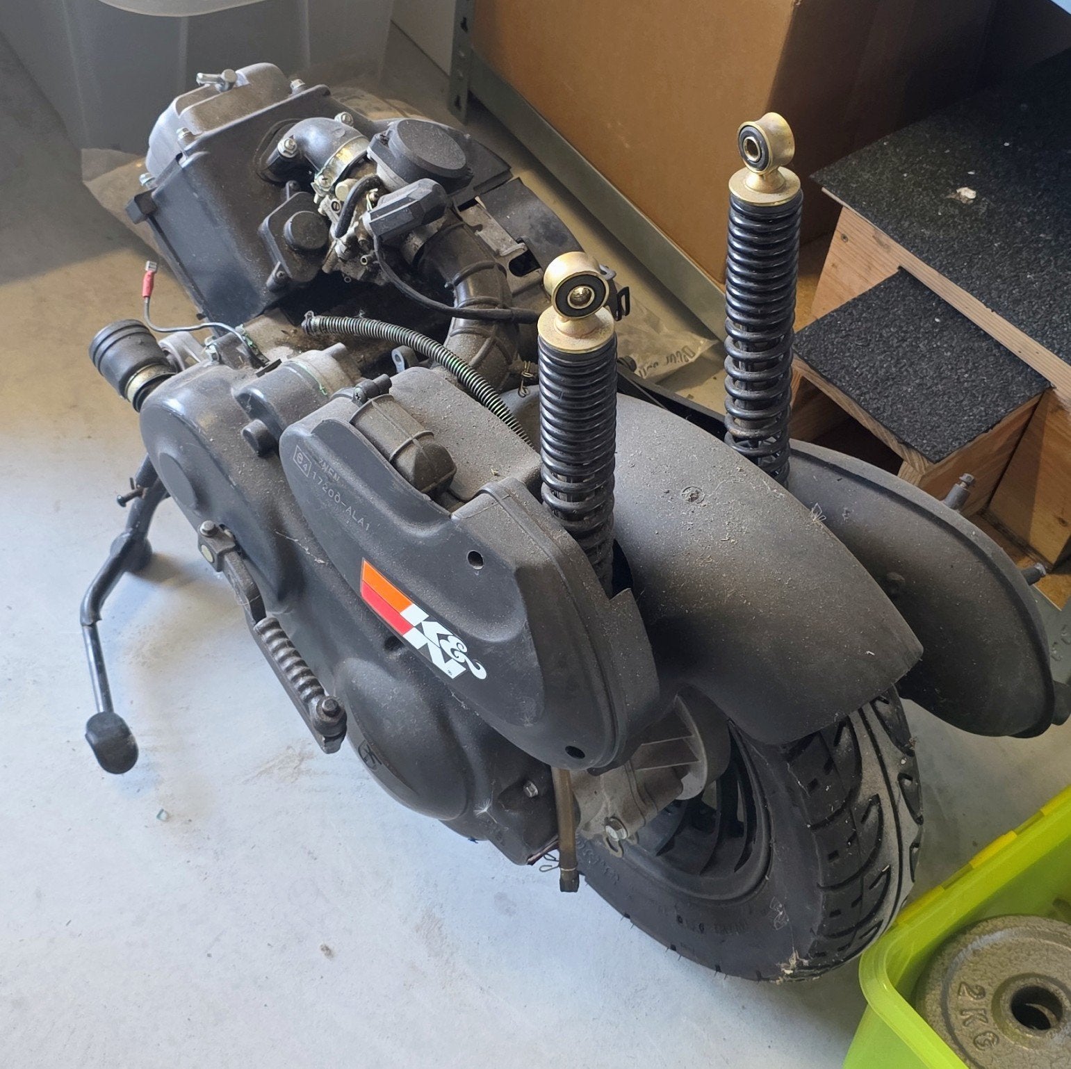 GY6 80cc motorblok, Ophalen, Zo goed als nieuw, Blok, Overige merken