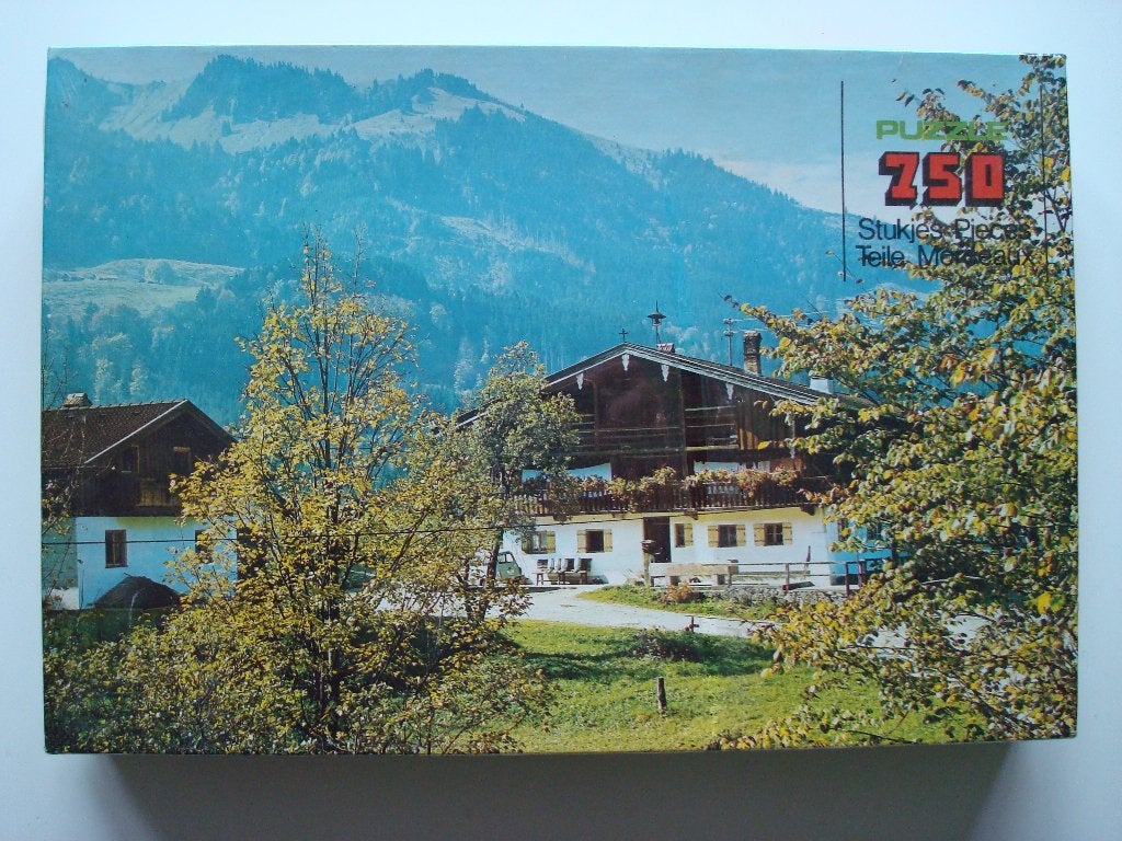 Puzzel - Brünnstein, Bayern, Duitsland 750 stukjes - NIEUW -, Ophalen, 500 t/m 1500 stukjes, Nieuw, Legpuzzel