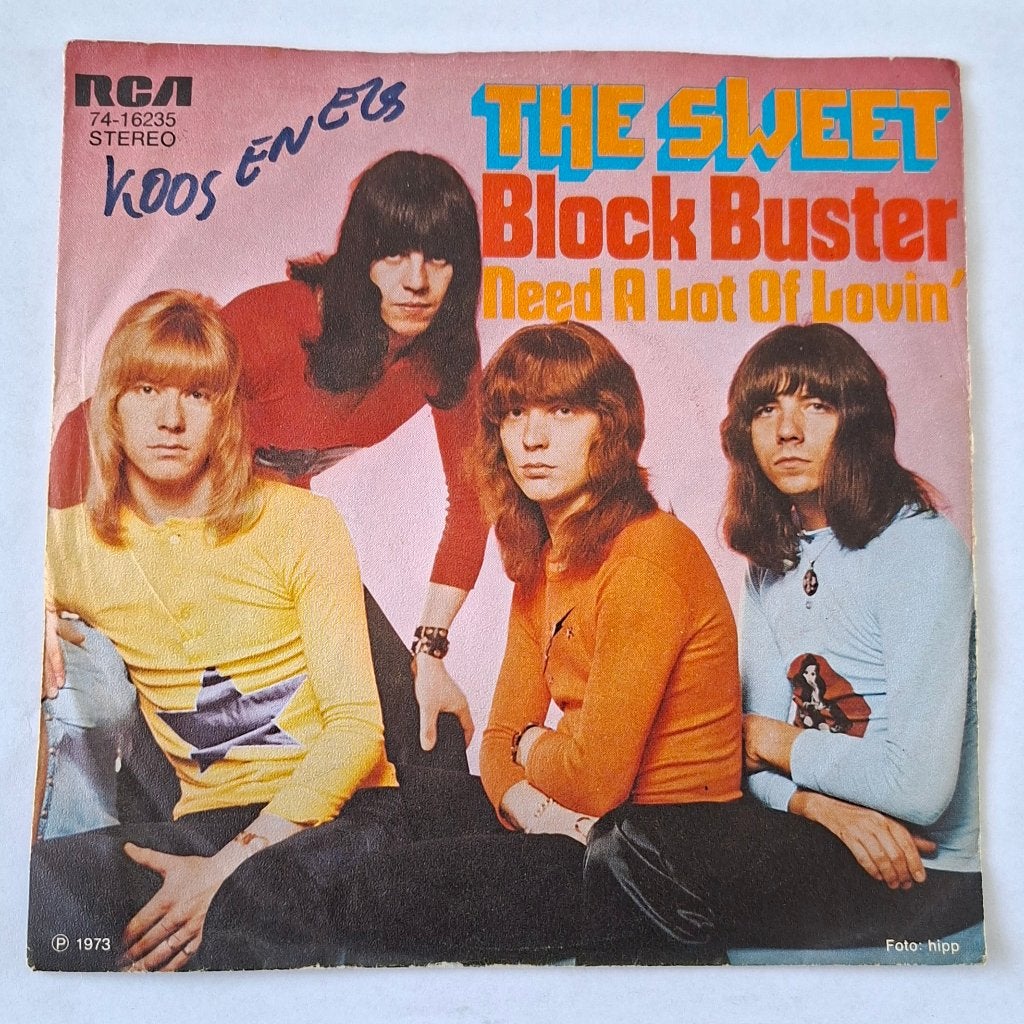 The Sweet - Block buster, Cd's en Dvd's, Ophalen of Verzenden, Gebruikt, Pop, Overige typen
