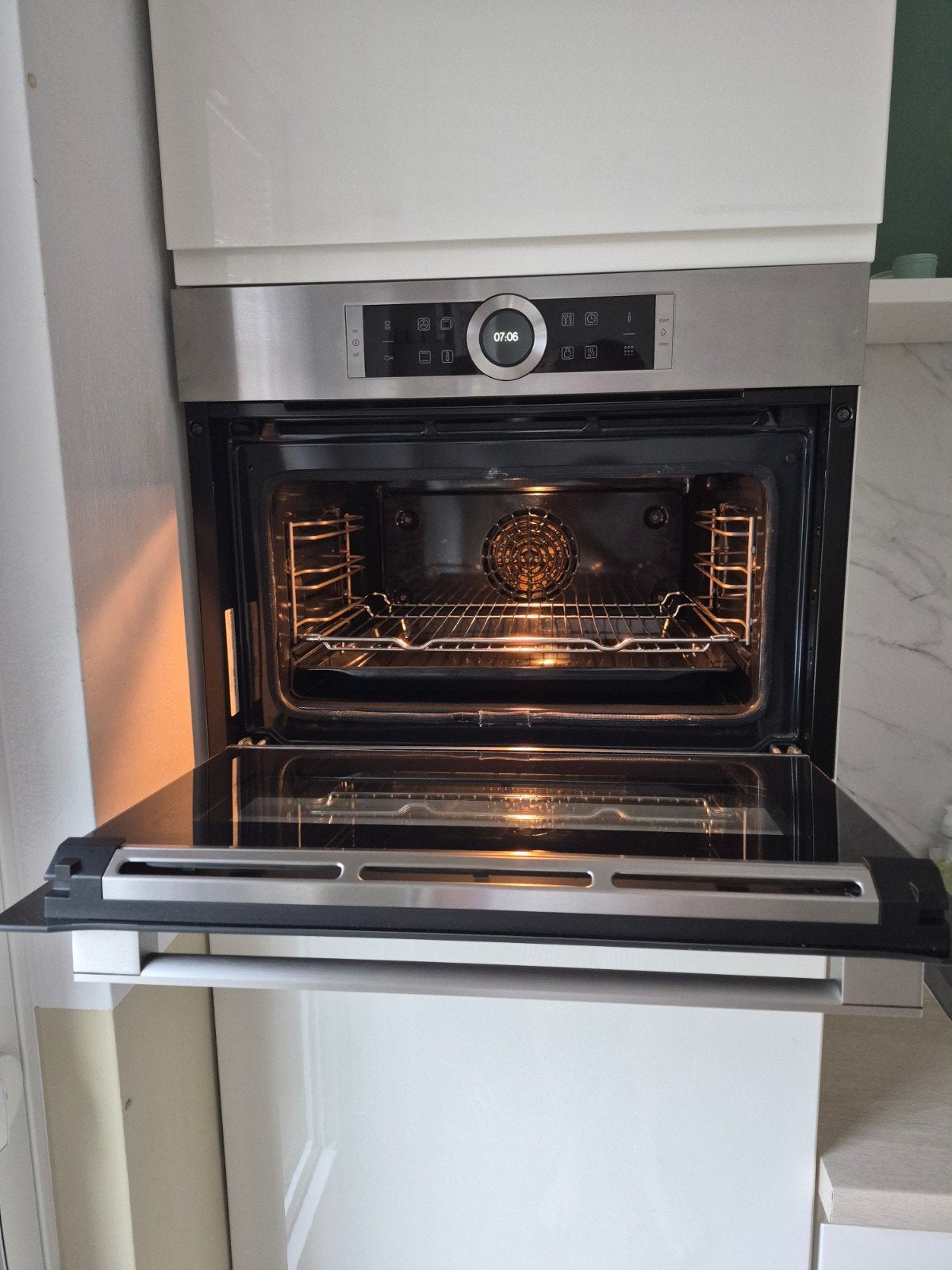 Bosch zeer mooie inbouwoven, Ophalen, Oven, Hete lucht, Bosch
