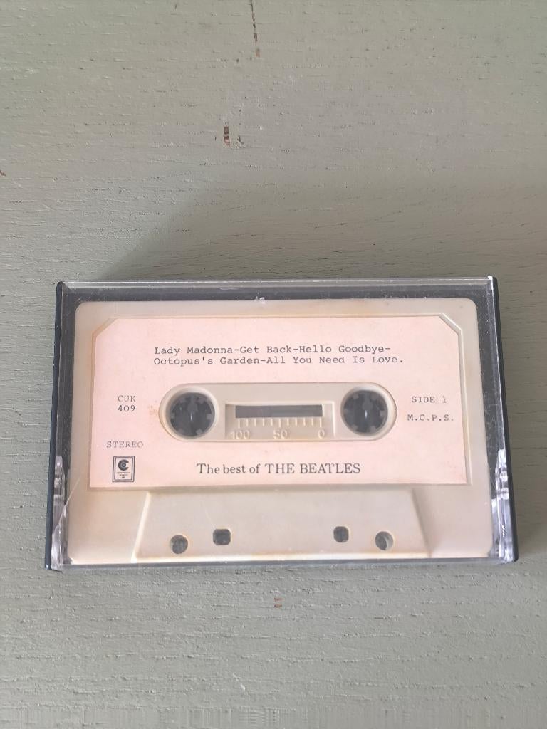 The Beatles - The Best Of (cassette,CUK 409), Gebruikt, 1 bandje, Ophalen of Verzenden, Voorbespeeld
