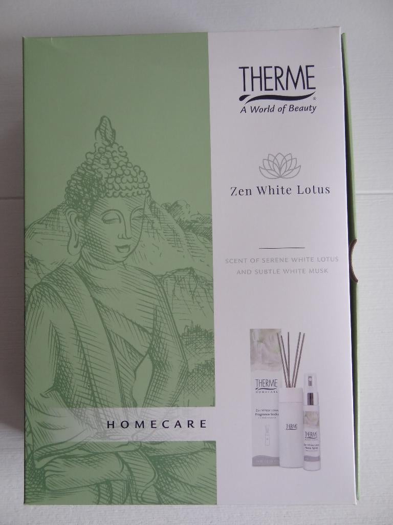 NIEUW! Therme Home Pakket Zen White Lotus >Snelle Verzendin, Ophalen of Verzenden, Nieuw, Overige materialen, Minder dan 25 cm