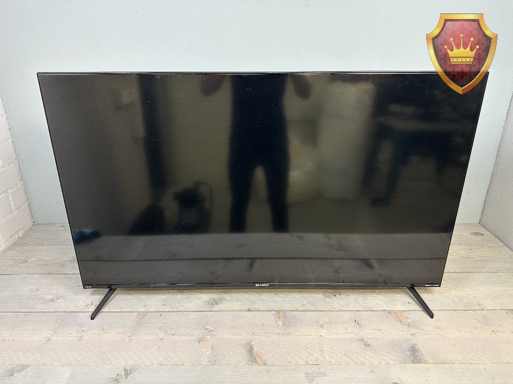 Sharp 50FN2EA 50 inch 4K UHD Android TV, Gebruikt, 50 Hz, Niet ingevuld, 100 cm of meer