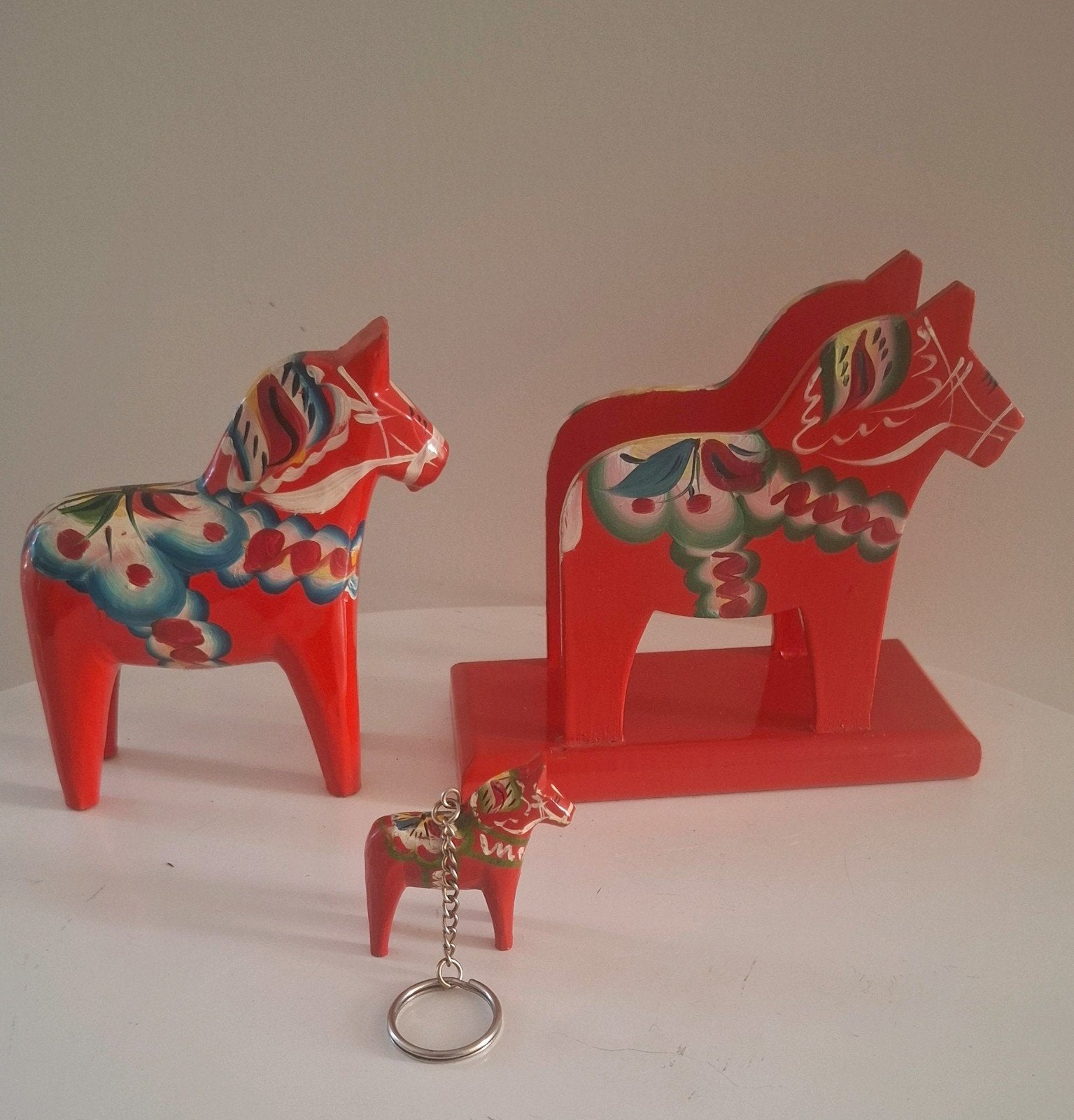 Originele Zweedse Dala Items Paard Servettenhouder, Ophalen of Verzenden