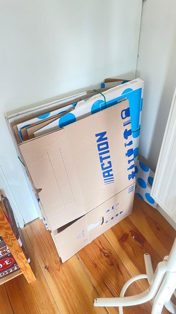10 verhuisdozen verschillende merken, Ophalen, 50 tot 75 cm, Minder dan 40 cm, 35 tot 50 cm