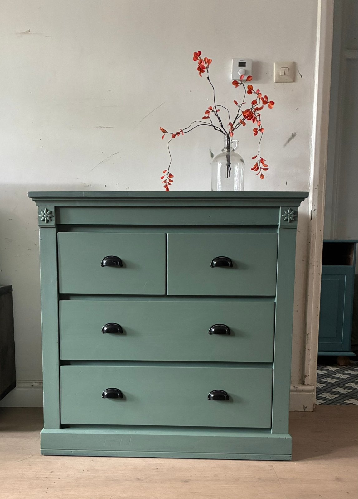 Stevige ladekast / commode, Huis en Inrichting, Kasten | Ladekasten, Ophalen, 50 tot 100 cm, Zo goed als nieuw, 3 of 4 laden