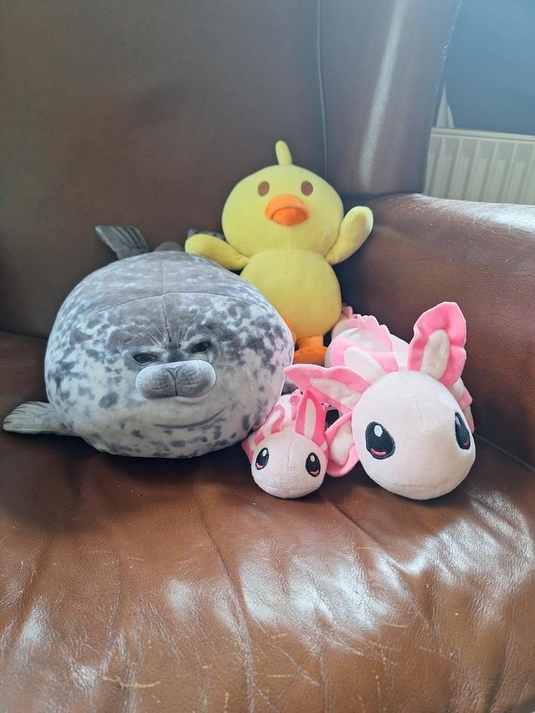 4 leuke dieren knufels, Ophalen, Zo goed als nieuw, Overige typen