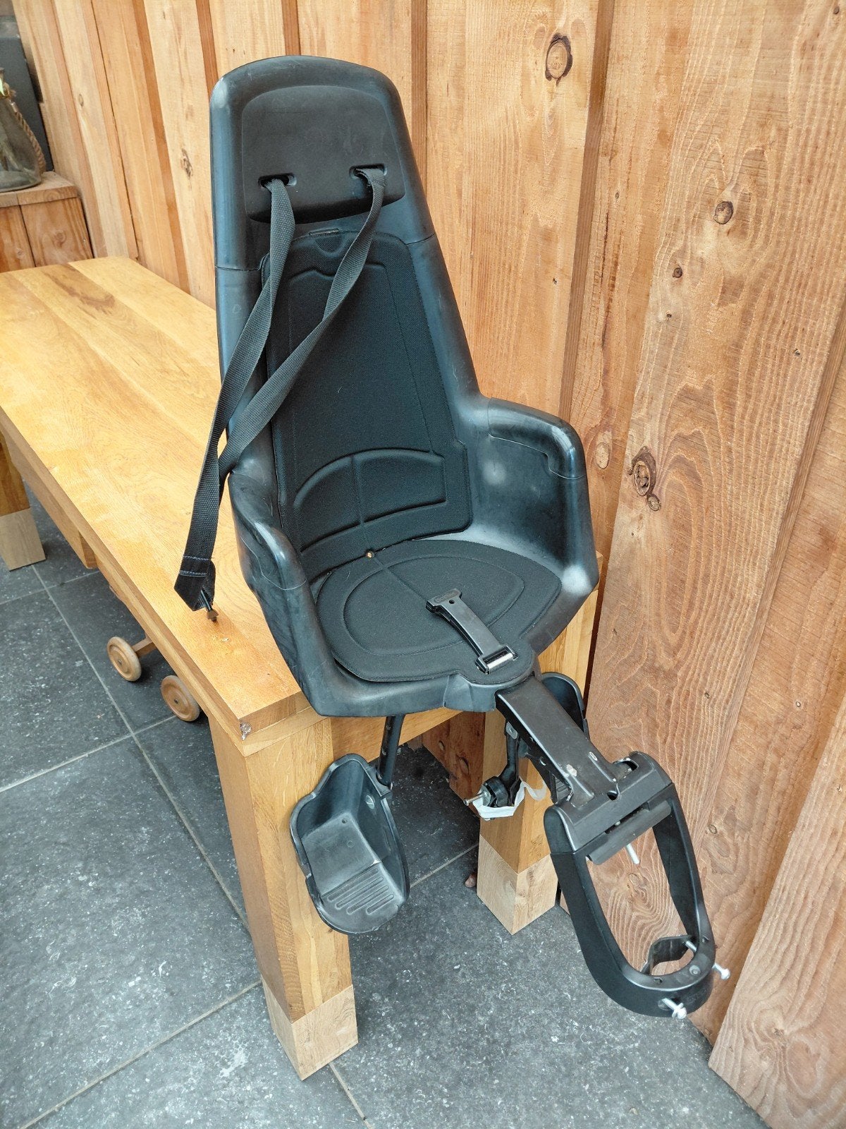 gaaf fietsstoeltje voor achterop de fiets, Ophalen of Verzenden, Zo goed als nieuw