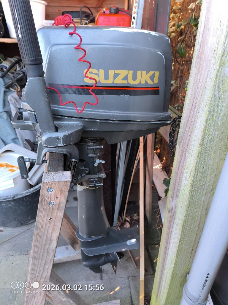 Suzuki DT6 langstaart, Ophalen, Gebruikt, Motor en Techniek, Motorboot