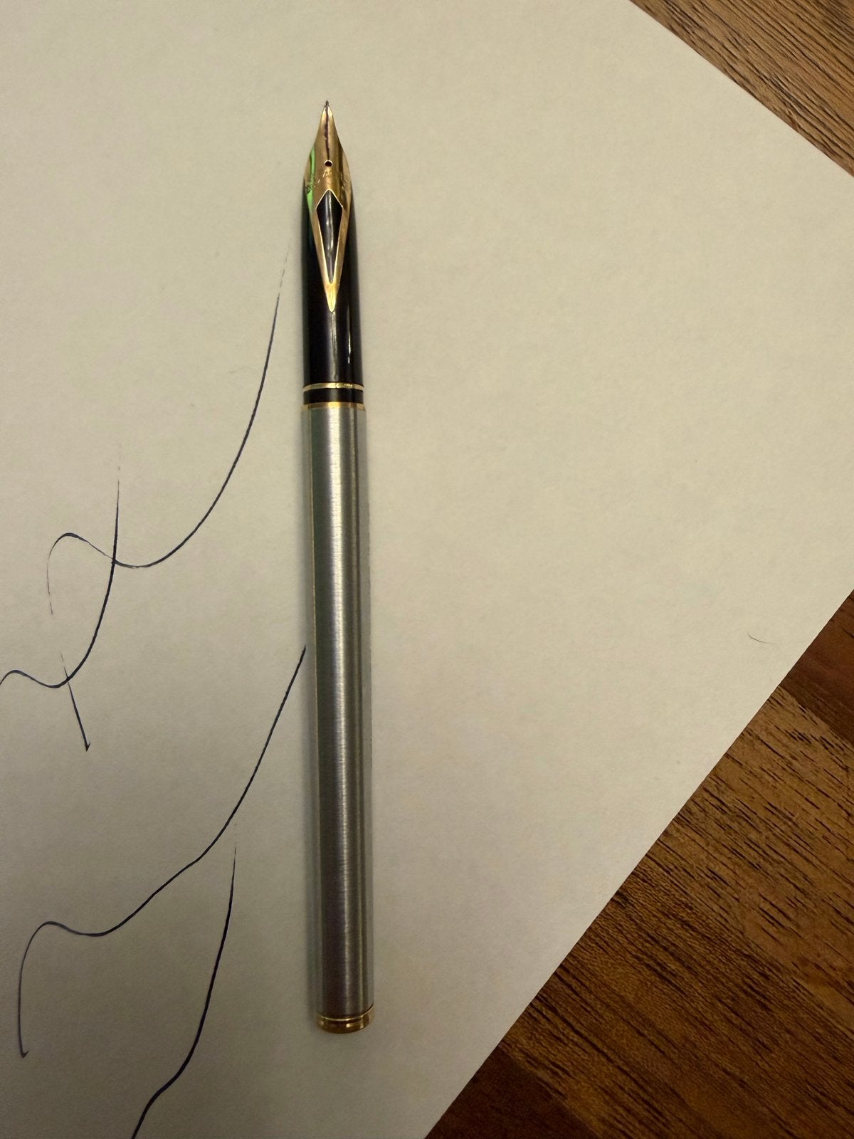 Sheaffer Targa 1001 XG Slim vulpen - 14K gouden punt, Ophalen of Verzenden, Zo goed als nieuw