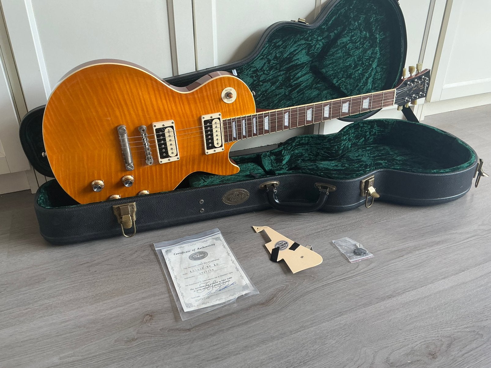 Tokai LS136F - Made in Japan Appetite burst + SD Slash, Ophalen of Verzenden, Zo goed als nieuw