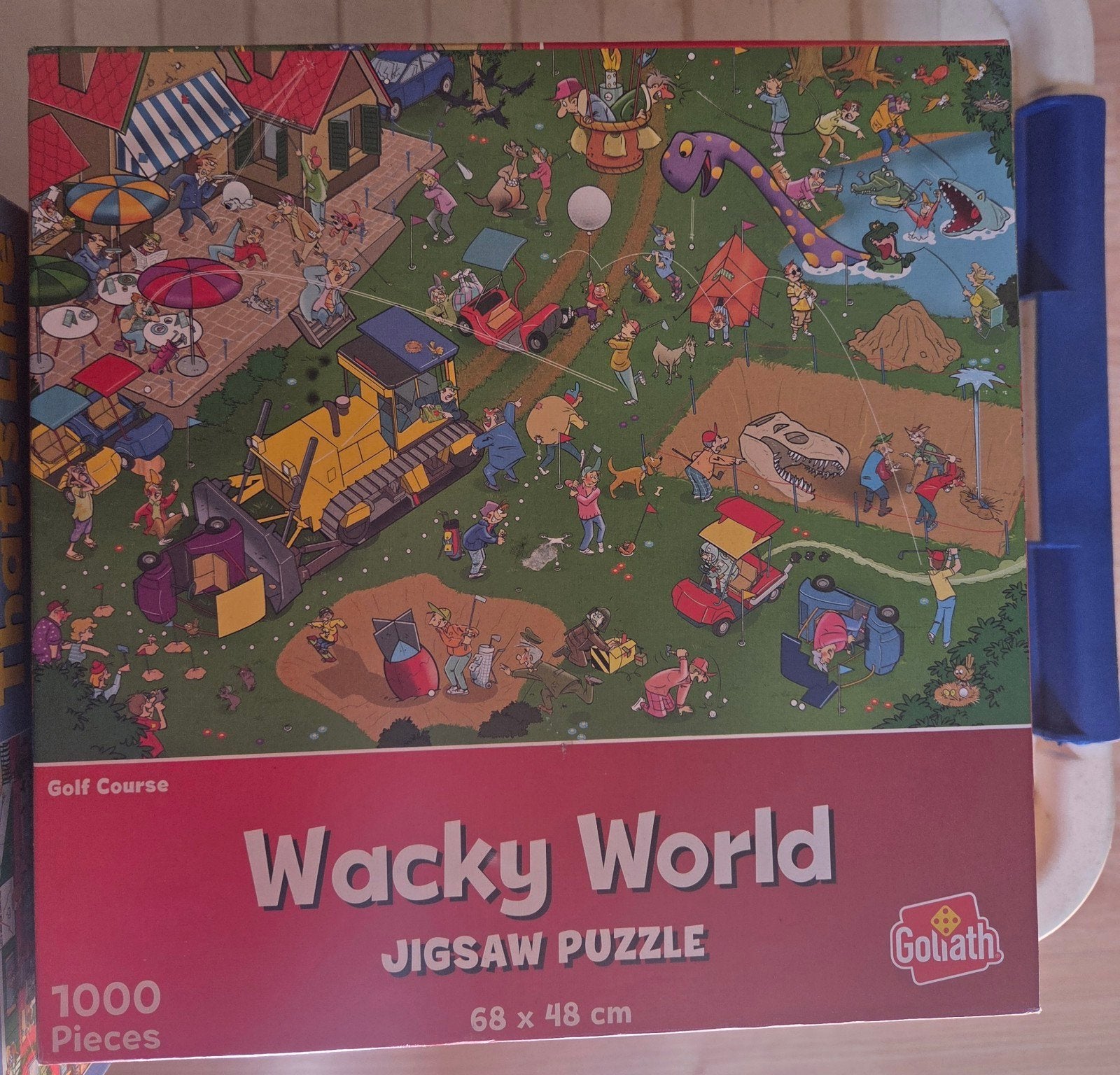 Goliath That's Life & Wacky World Puzzels - 1000 stukjes, Ophalen, 500 t/m 1500 stukjes, Gebruikt, Legpuzzel