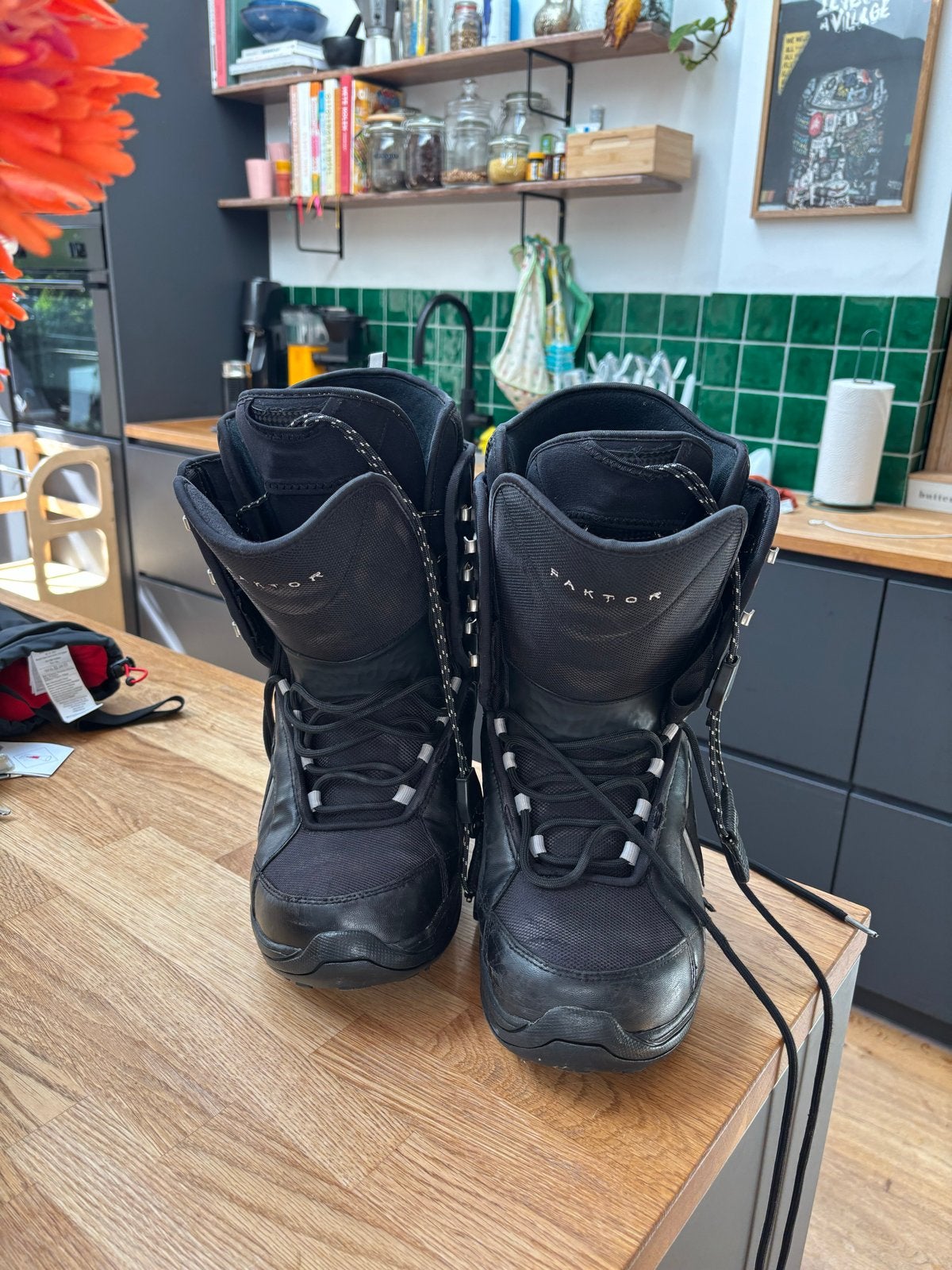 Snowboardschoenen - Maat 46, Ophalen of Verzenden, Gebruikt, Schoenen