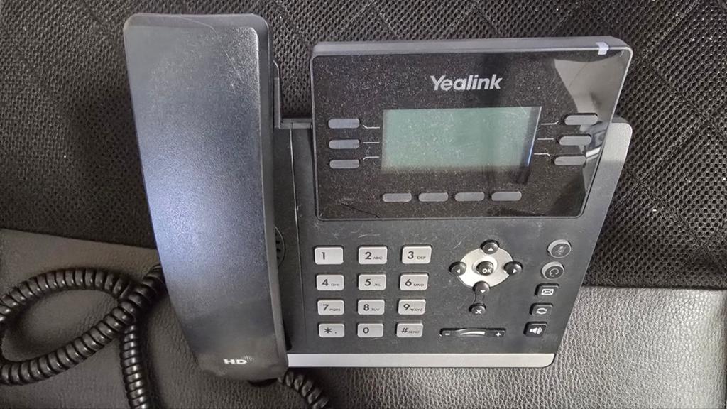 Yealink vaste telefoon., Ophalen of Verzenden, Gebruikt, Telefoon