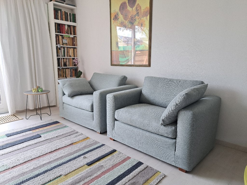 Super comfortabele bankjes/loveseats van topmerk Linteloo, Ophalen of Verzenden, Zo goed als nieuw, Stof