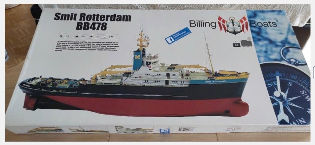 Billing boats Smit Rotterdam, Ophalen of Verzenden, Nieuw, 1:50 tot 1:200, Overige merken