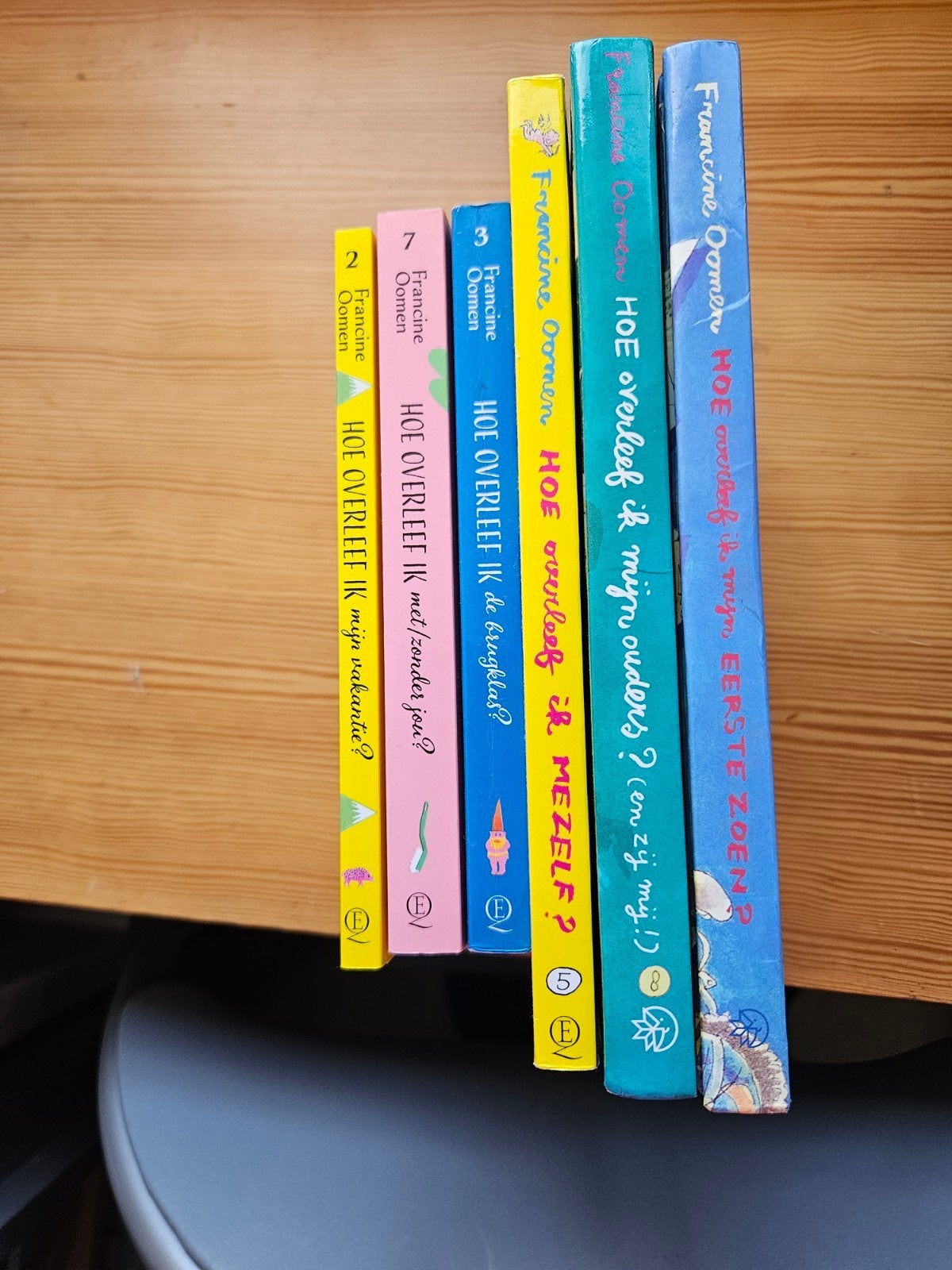 Hoe overleef ik... boekenreeks - Francine Oomen, Ophalen of Verzenden, Gelezen, Francine Oomen, Fictie