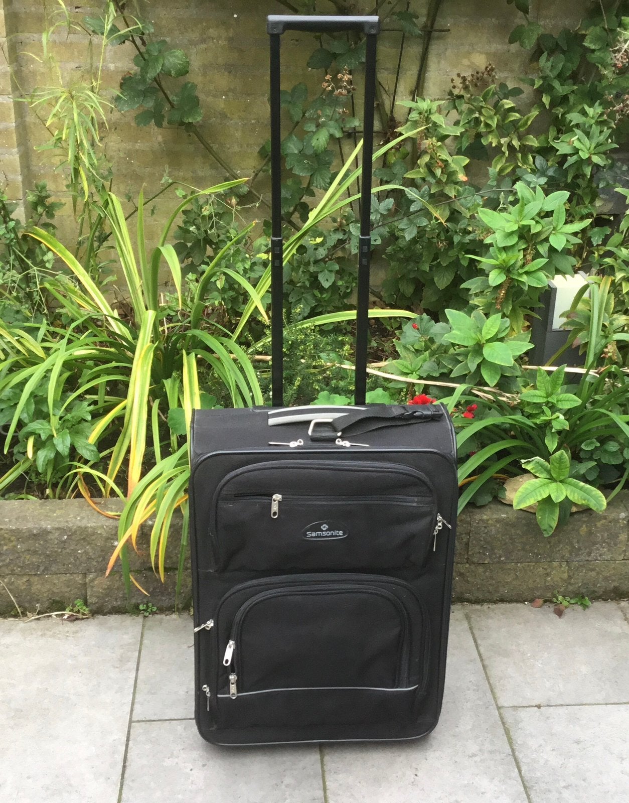 Samsonite Rol koffer, Ophalen, Gebruikt, Zacht kunststof, 50 tot 60 cm