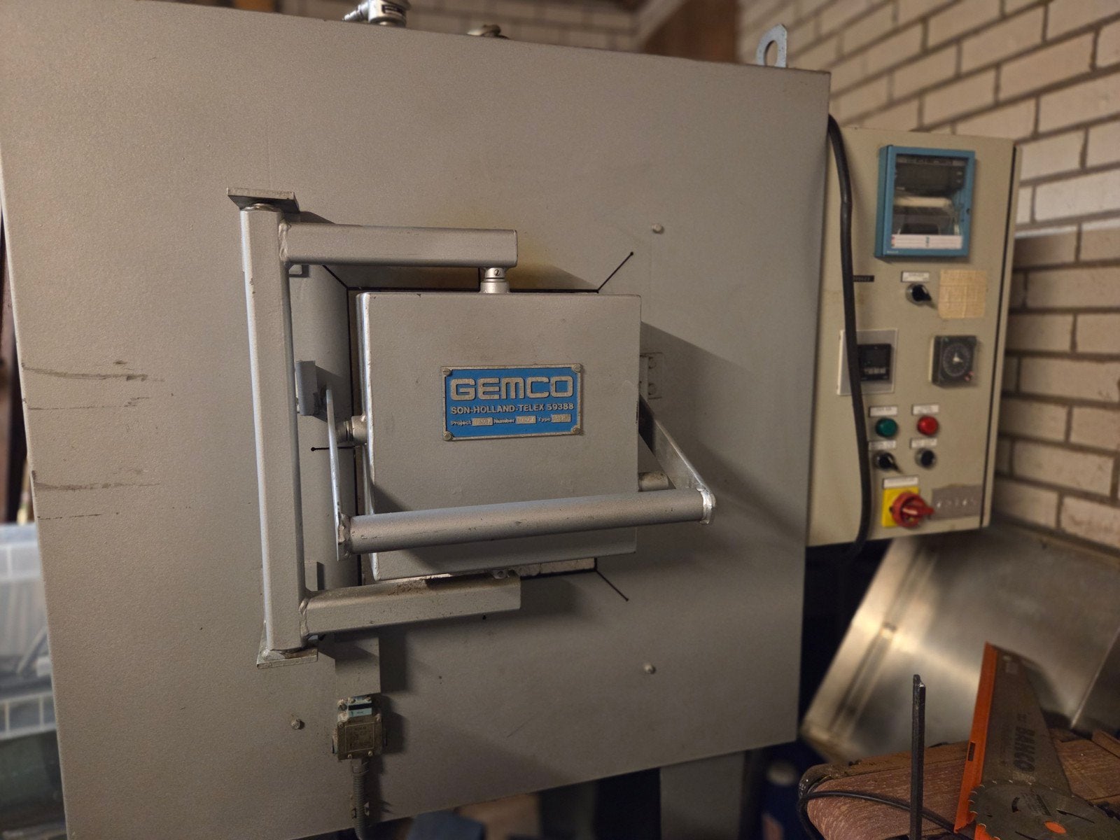 GEMCO Industriële Hardingsoven - CFR 20/45/20 - 380V, Ophalen