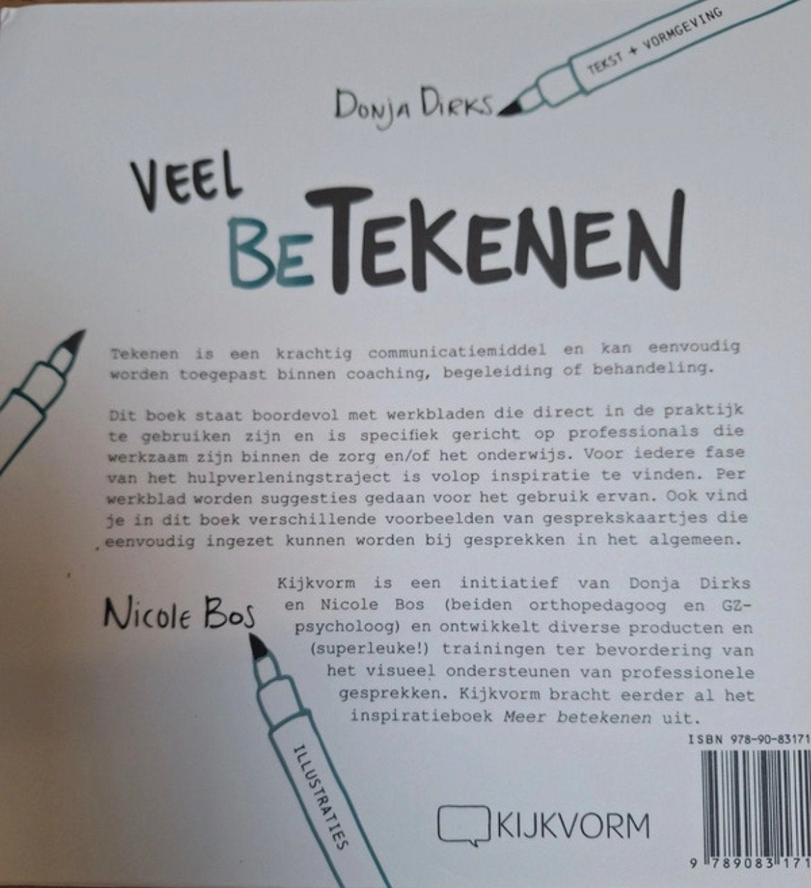 GEZOCHT: boek Veel BeTekenen - Nicole Bos & Donja Dirks, Ophalen of Verzenden, Gamma, Gelezen, HBO
