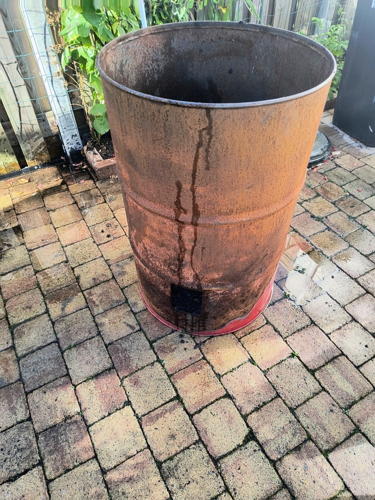 Vuurton 240 liter - Ideaal voor Oud en Nieuw, Ophalen, Gebruikt, Vuurton