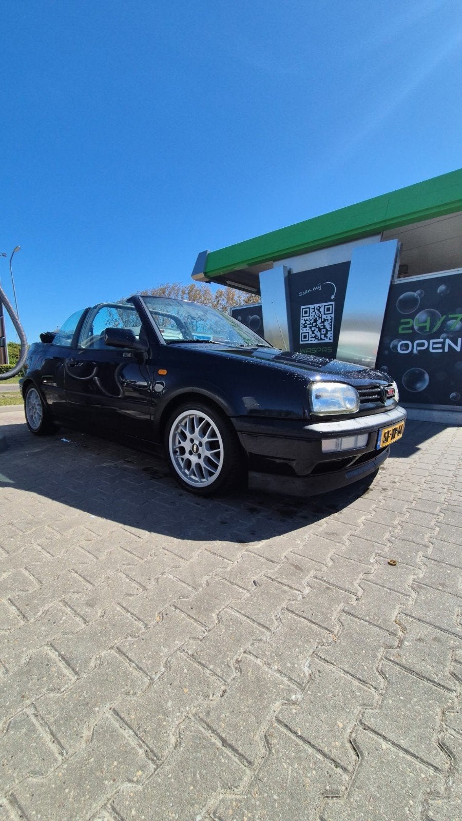 Volkswagen Golf 1.8 Cabrio, Voorwielaandrijving, 4 cilinders, Cabriolet, Blauw